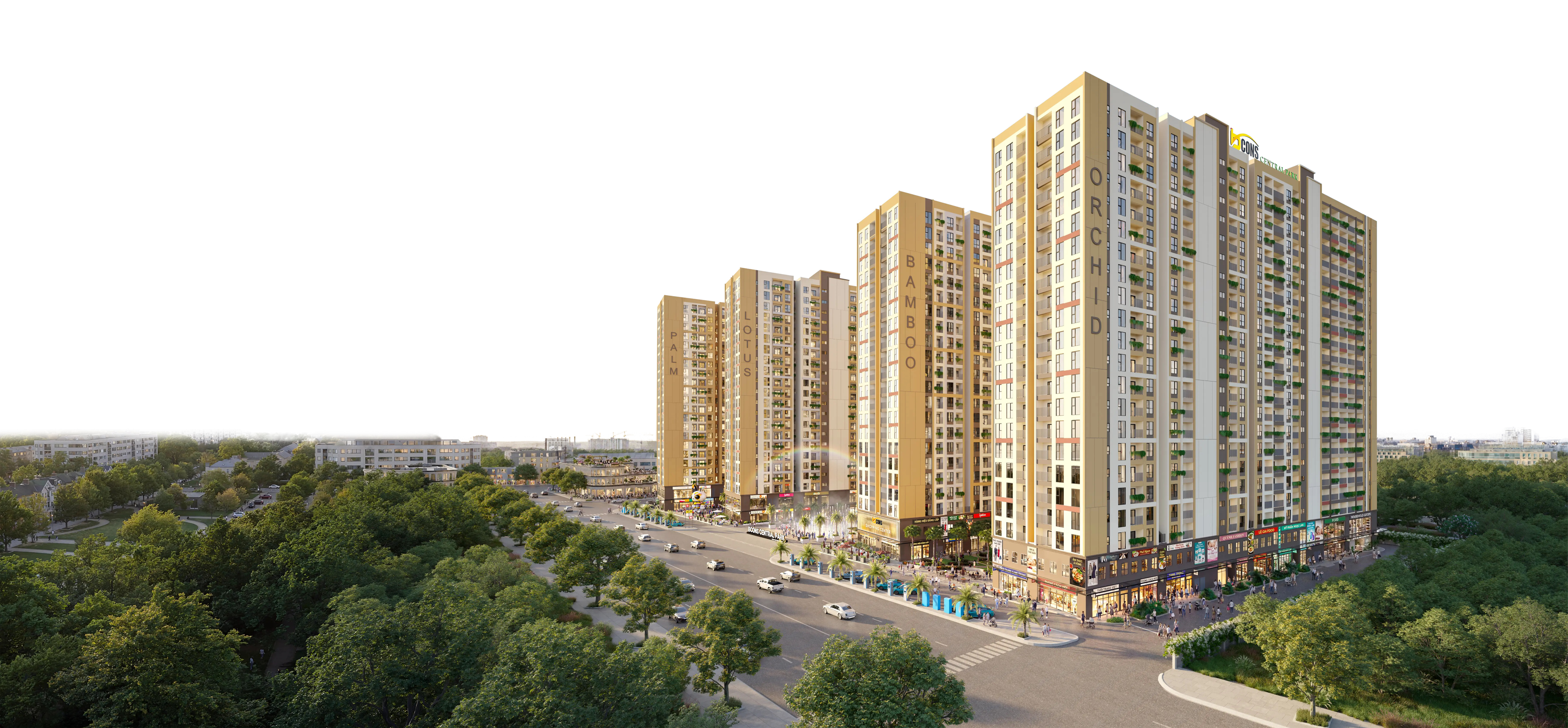 Căn hộ chuẩn xanh Bcons Central Park Biên Hòa